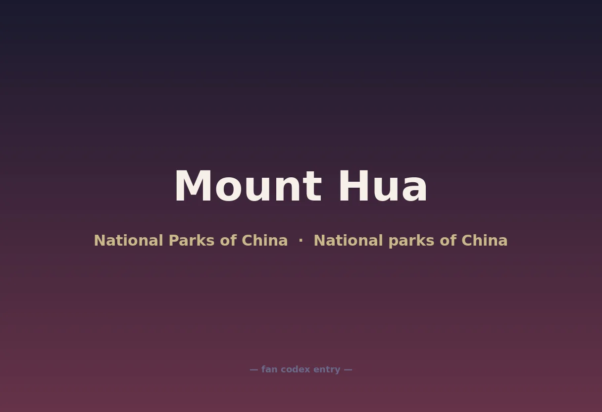 Mount Hua